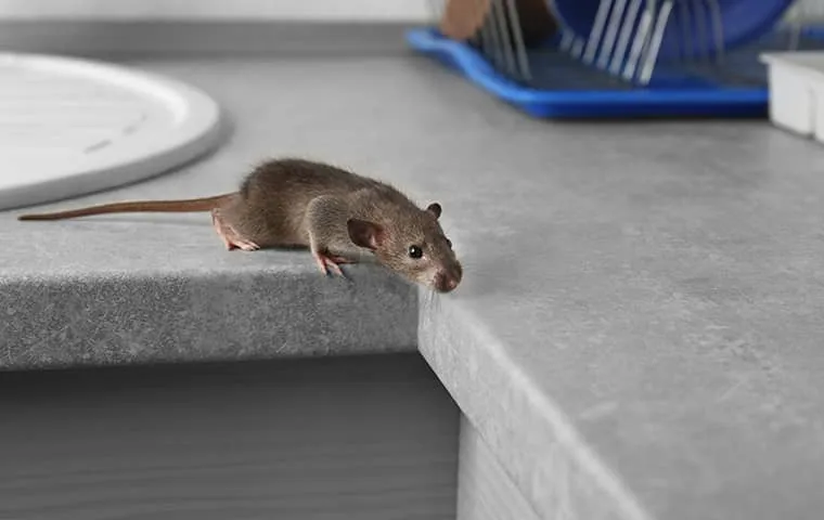 Rodent In Kitchen